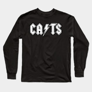 CATS (White) Long Sleeve T-Shirt